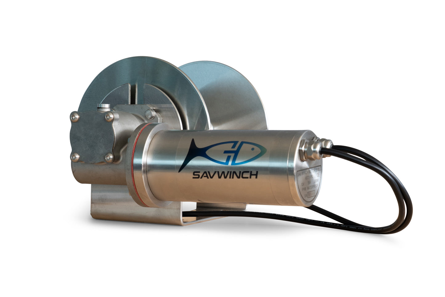 450 SSS Signature Series Drum Anchor Winch W/ Stainless Gearbox Package