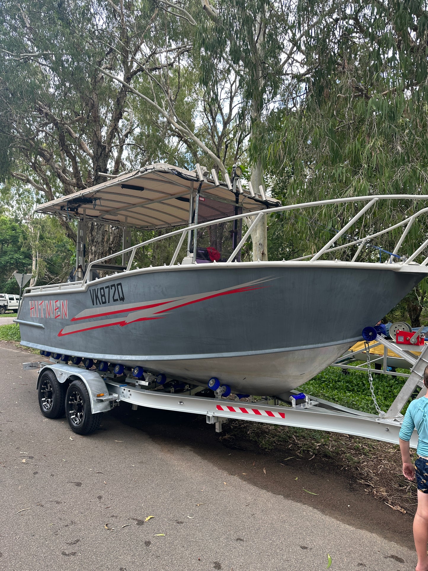 680A 3.5T Roller Aluminium Boat Trailer | Suits 5.8m - 6.4m Boats