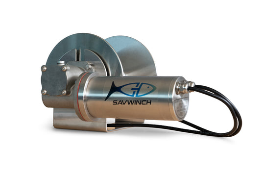 450 SSS Signature Series Drum Anchor Winch W/ Stainless Gearbox Package