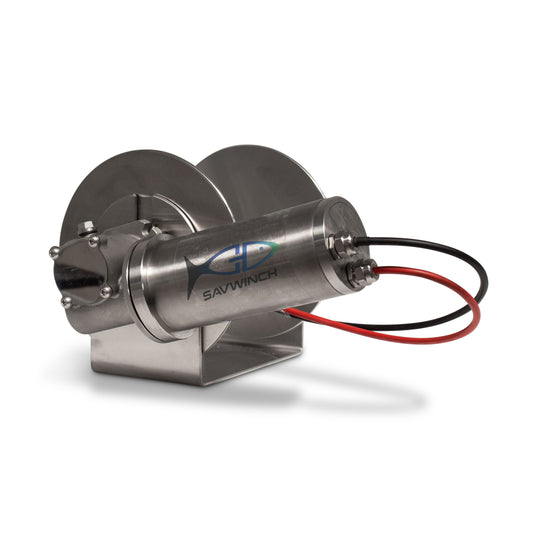 880 SSS Signature Series Drum Anchor Winch W/ Stainless Gearbox Package